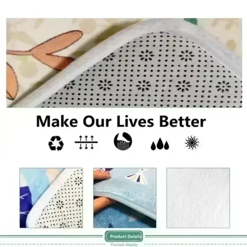 Triple Moon and Pentagram Altar or Tarot Witchy Floor Mat Black Witch Rug Gothic Decor Phases Divination Runic Carpet Gift