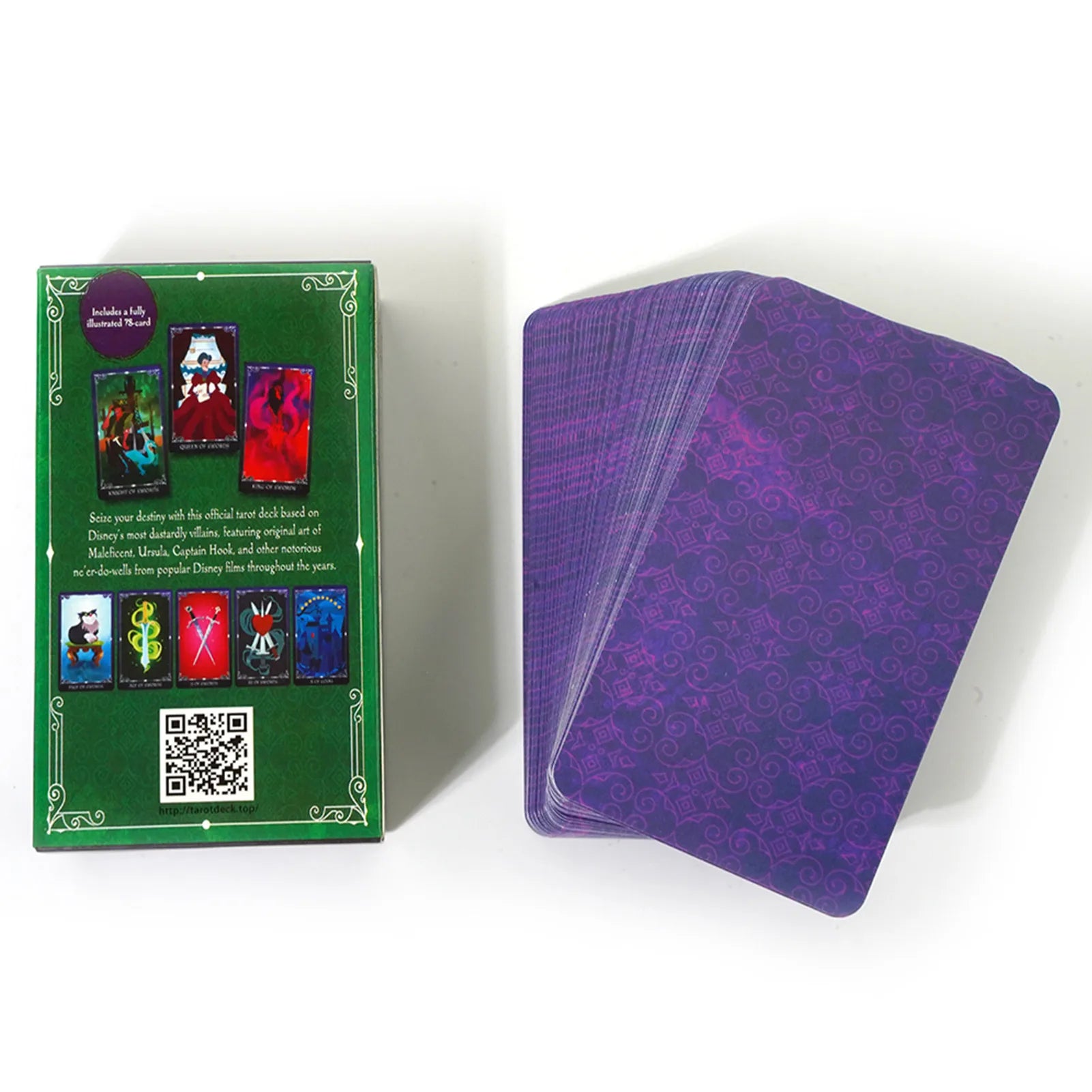 Tarot Oracle Card Mysterious Divination Comics Tarot Card Girl Card Game Board Game English Playing Cards Villains Tarot Deck