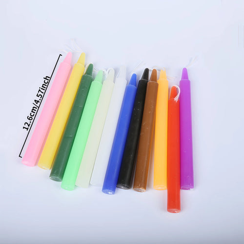 12-Piece Witchcraft Multi-Color Candle Kit, Witch Altar Starter Kit, Beginner Spell Kit, Witch Supplies Kit, Candle Witch Starter Kit