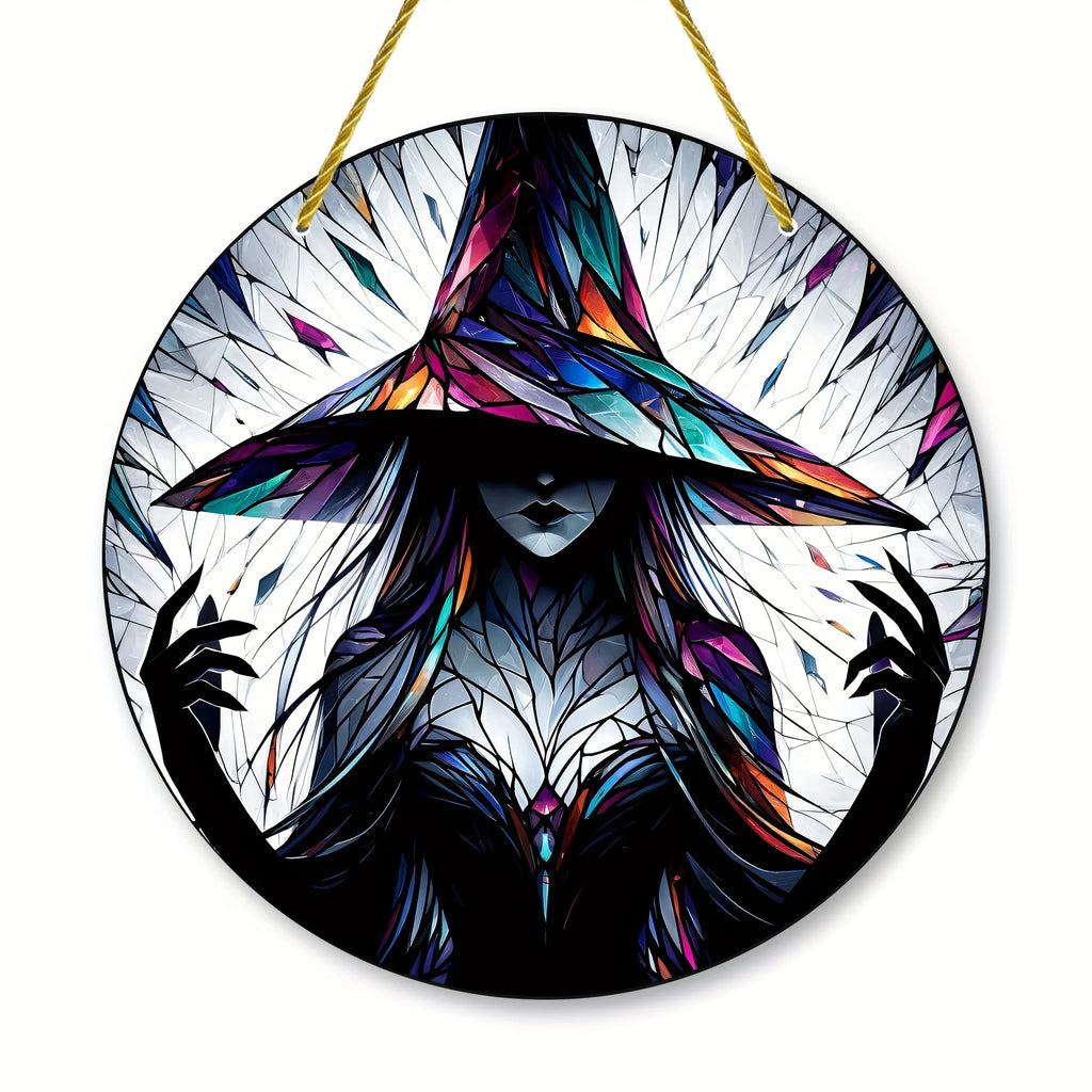Witch Theme Catcher - Perfect for Halloween, Gifts, Home Decor Wall Art, Perfect for Porches, Bedrooms, Offices, Terrace