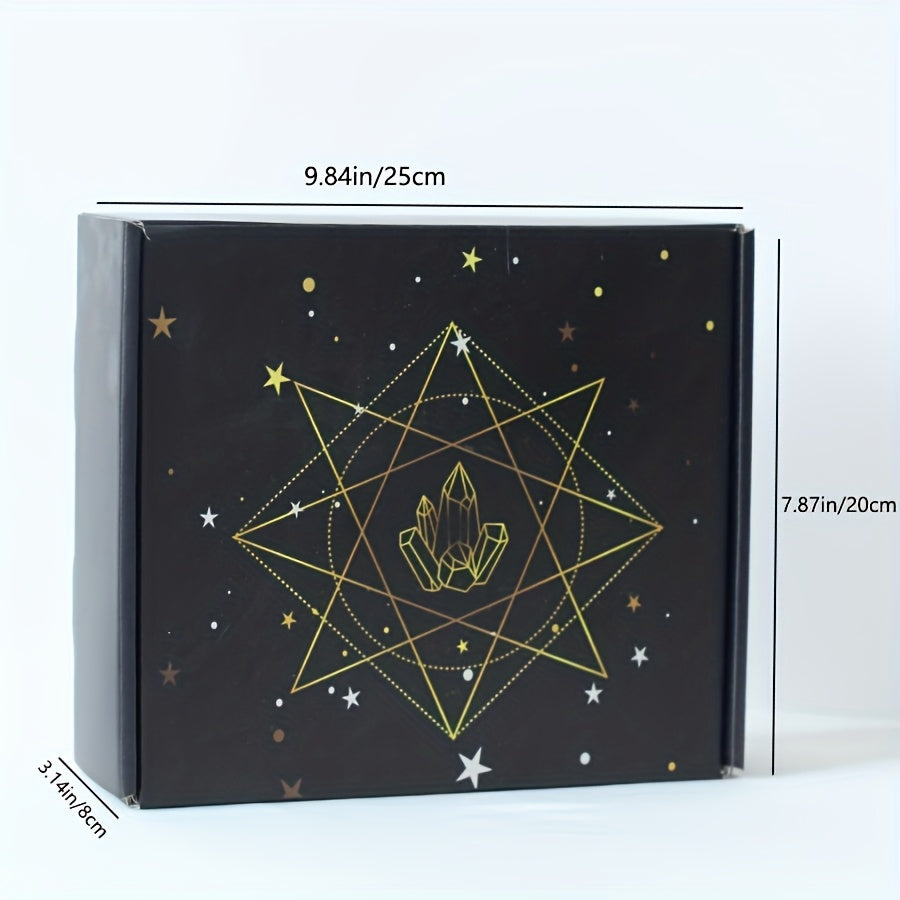 64pcs Large Witchcraft Starter Kit - Complete Wiccan Altar Set with Herbs, Candles, Pentagrams, Altar Cloth-like, Divination Tools & Bulk Synthetic Gemstones for Spells,, Witch Training - Women's Magical Gifts & DIY Witch