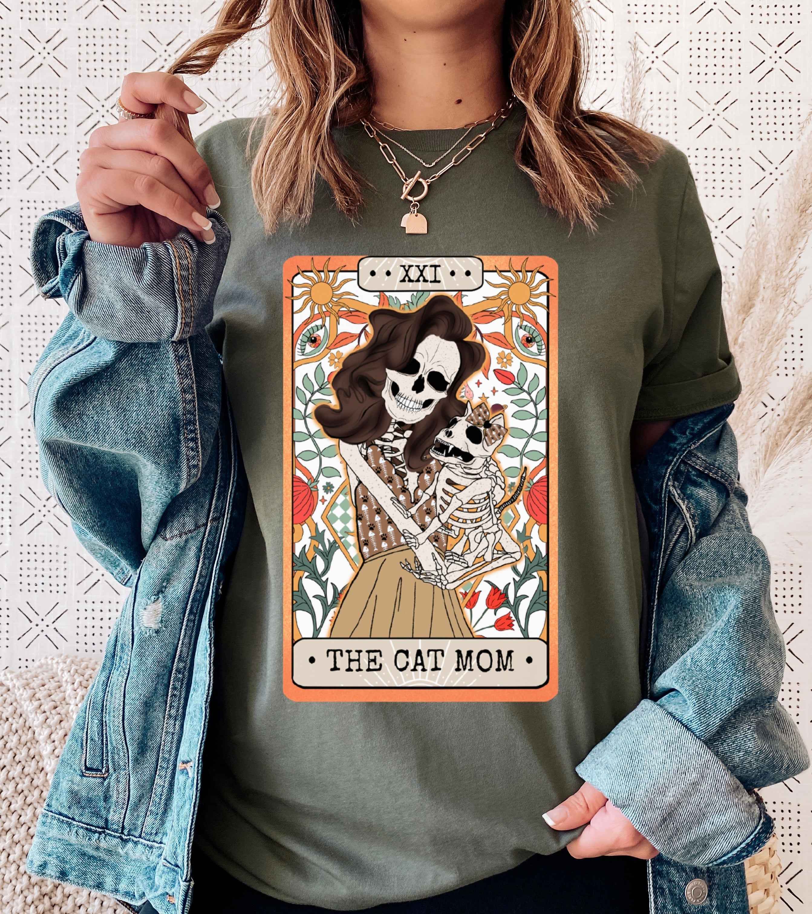 The Cat Mom Tarot Card